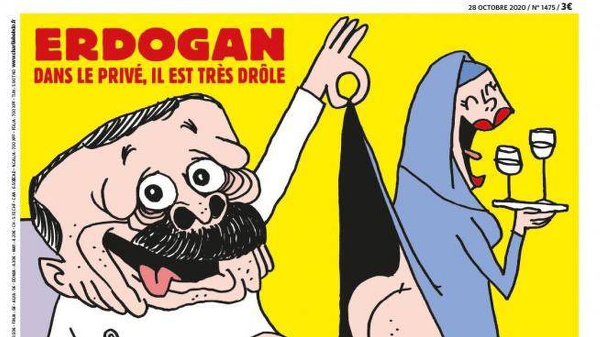 Turquía abre una investigación a la revista gala 'Charlie Hebdo' por insultar a Erdogan