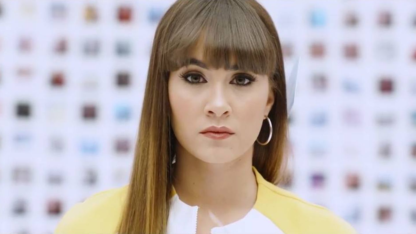 Aitana, en una imagen de su videoclip.