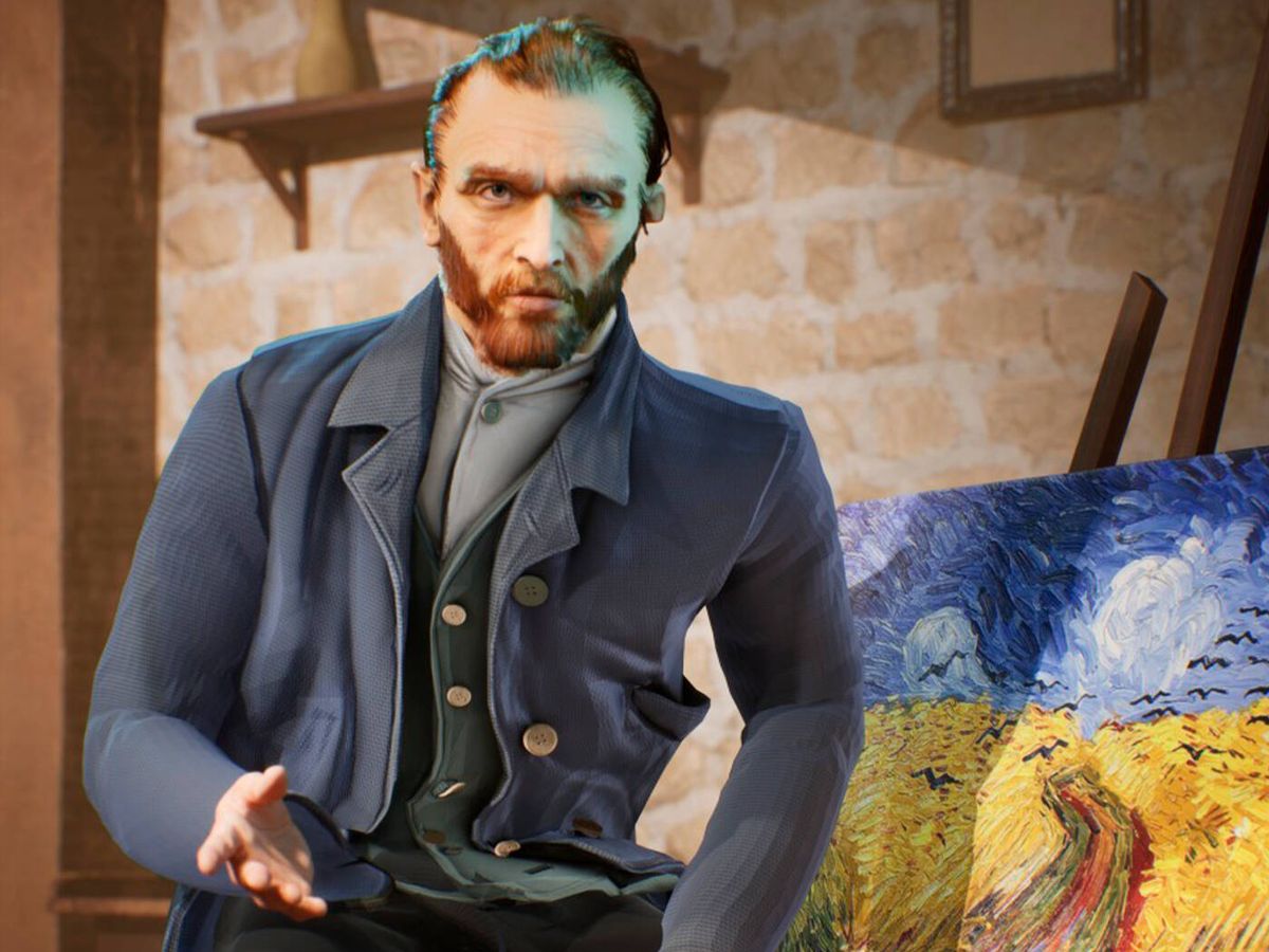 Foto: Van Gogh recreado por la IA. (Museo de Orsay/Jumbo Mana)