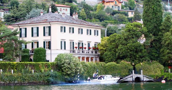Foto:  Vista de Villa Oleandra, en Laglio. (Cordon Press)