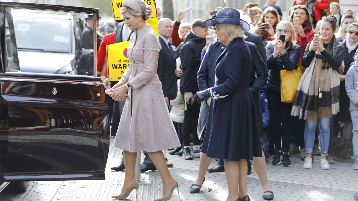 Máxima con la duquesa. (Reuters)