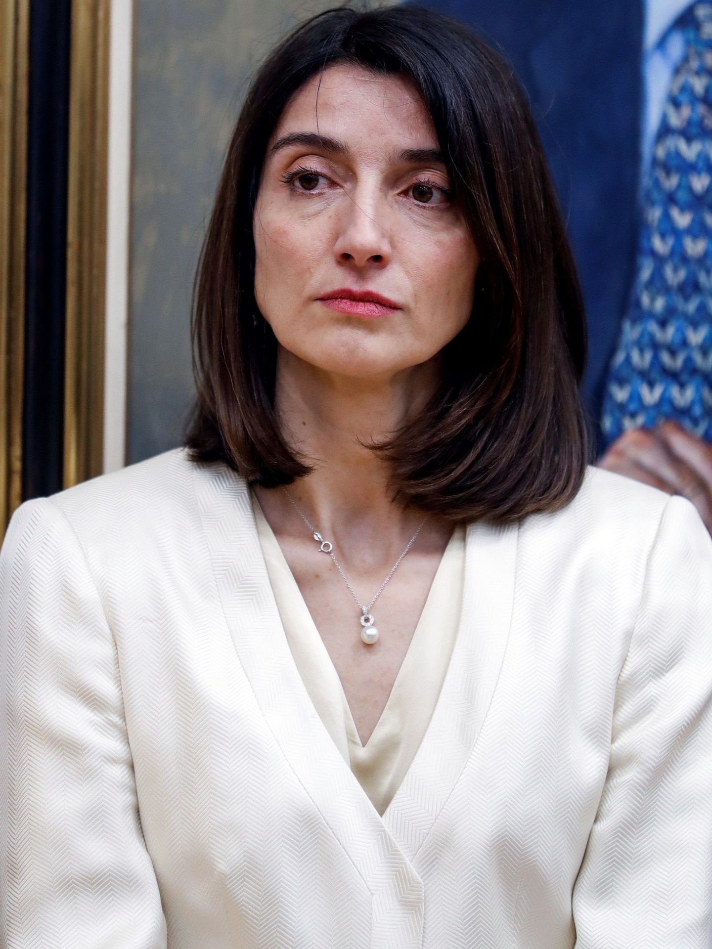 Pilar Llop, el pasado 24 de julio, en su toma de posesión como delegada del Gobierno para la Violencia de Género. (EFE)