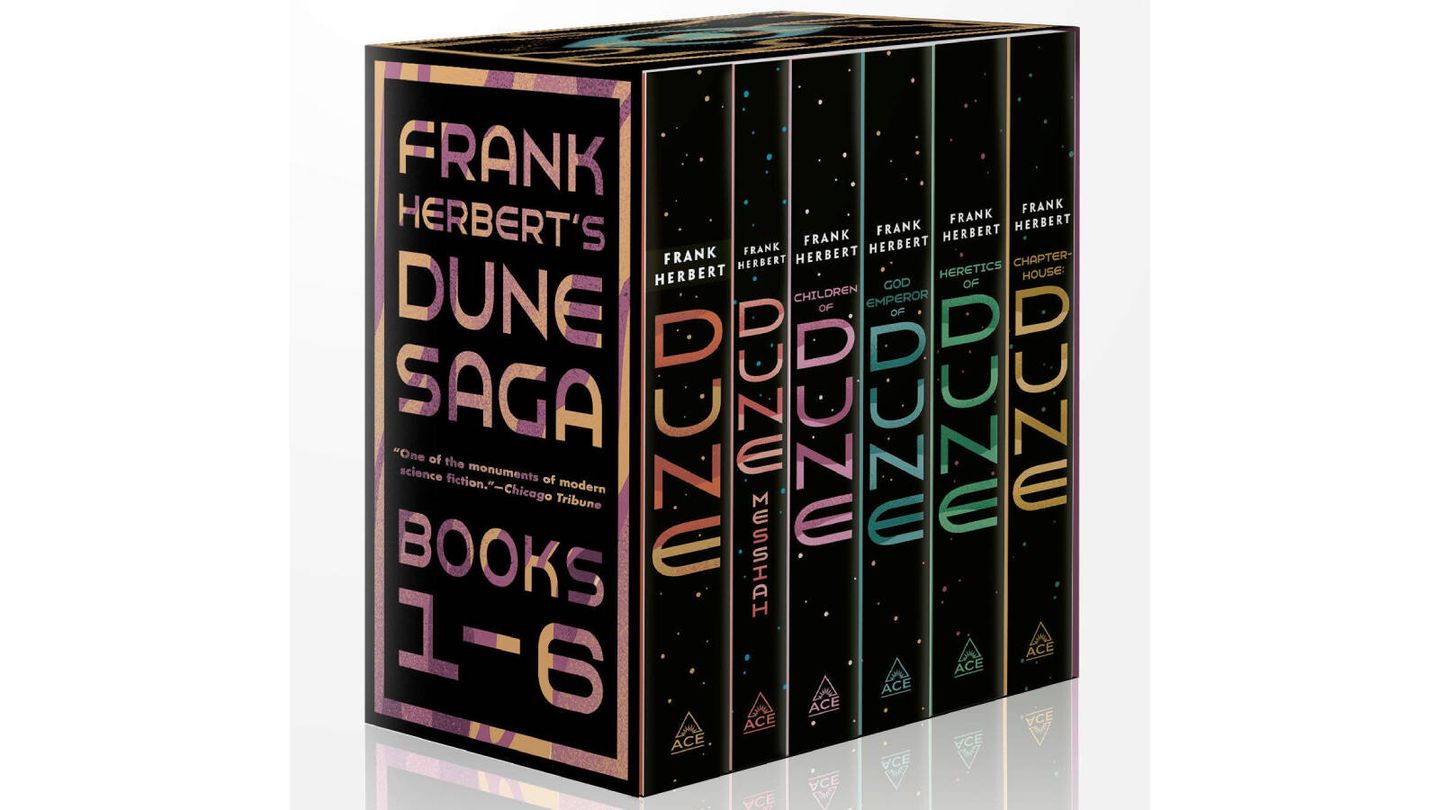 Libros de la saga 'Dune' de Frank Herbert. (Amazon)