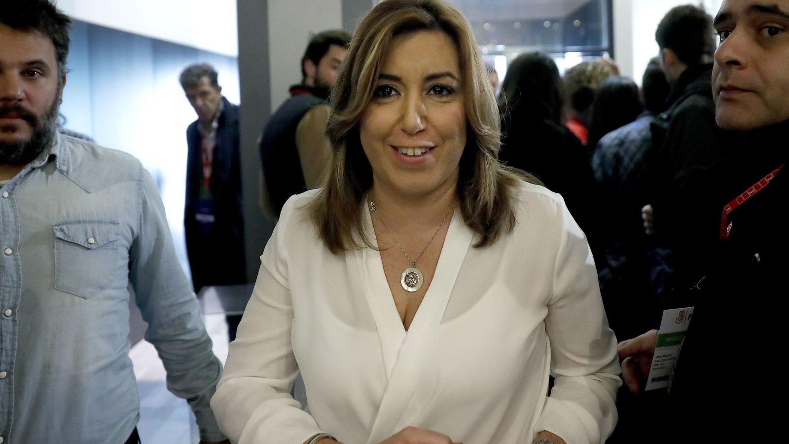Foto: Susana Díaz en el comité federal del PSOE. (EFE)