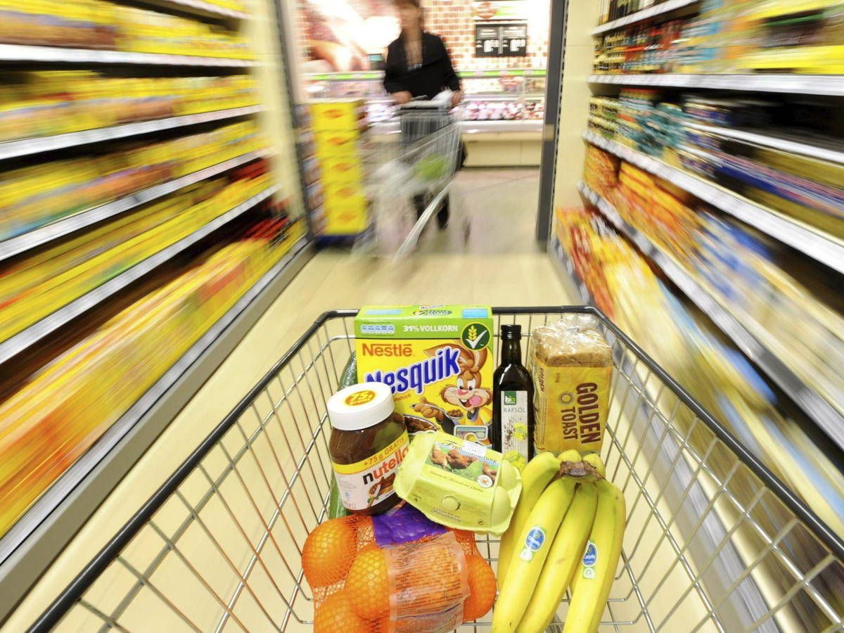 Foto: Carro de la compra de un supermercado.