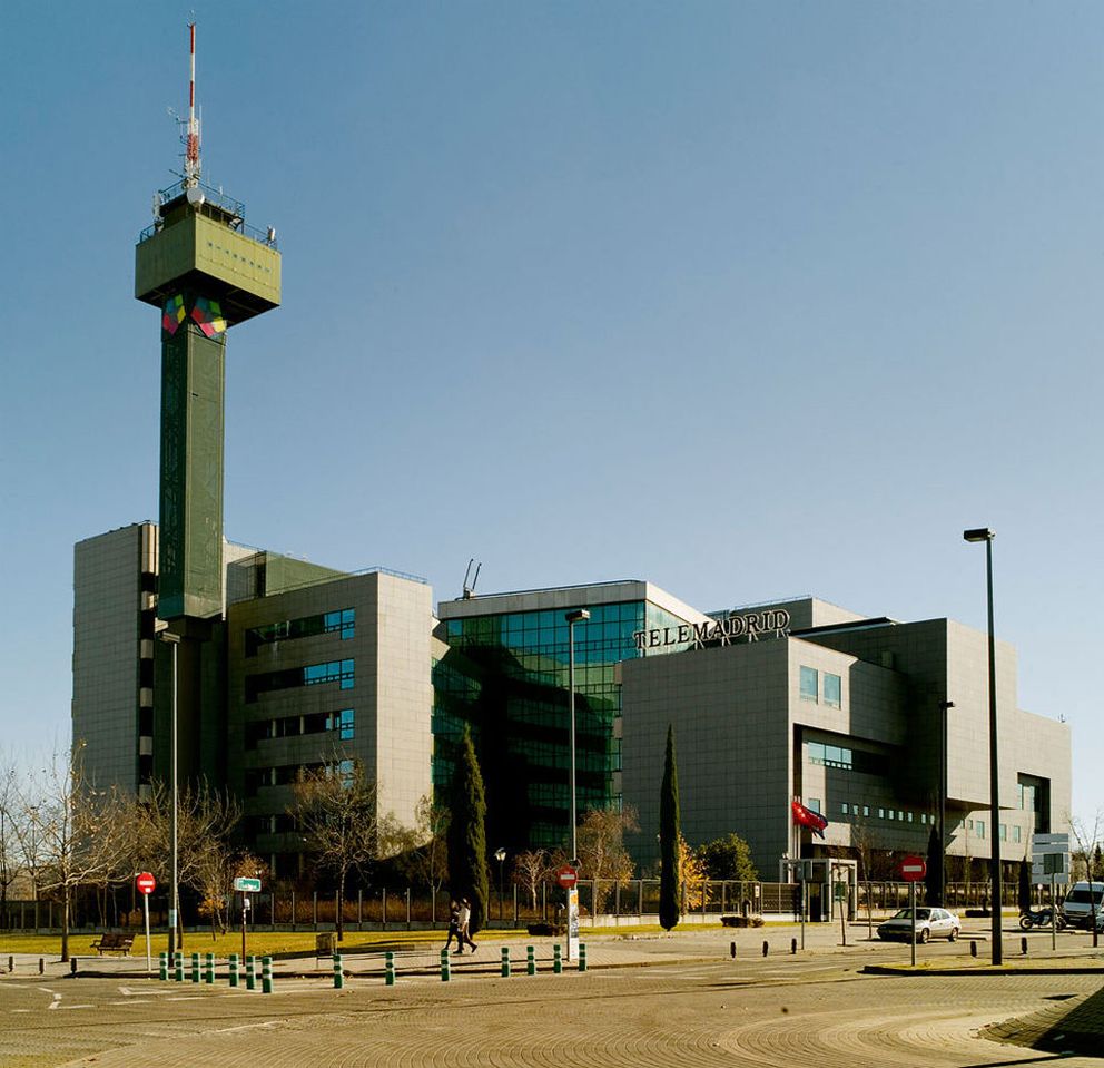 Imagen del edificio de Telemadrid.