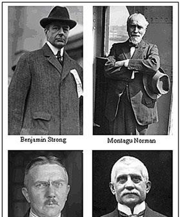 Foto: Los principales banqueros centrales en la II Guerra Mundial