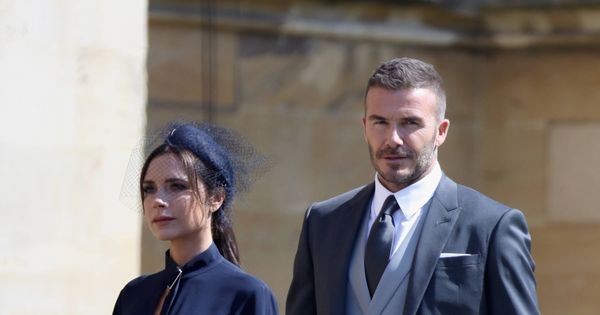Foto: Victoria y David Beckham, en la boda real el pasado mayo. (Getty)