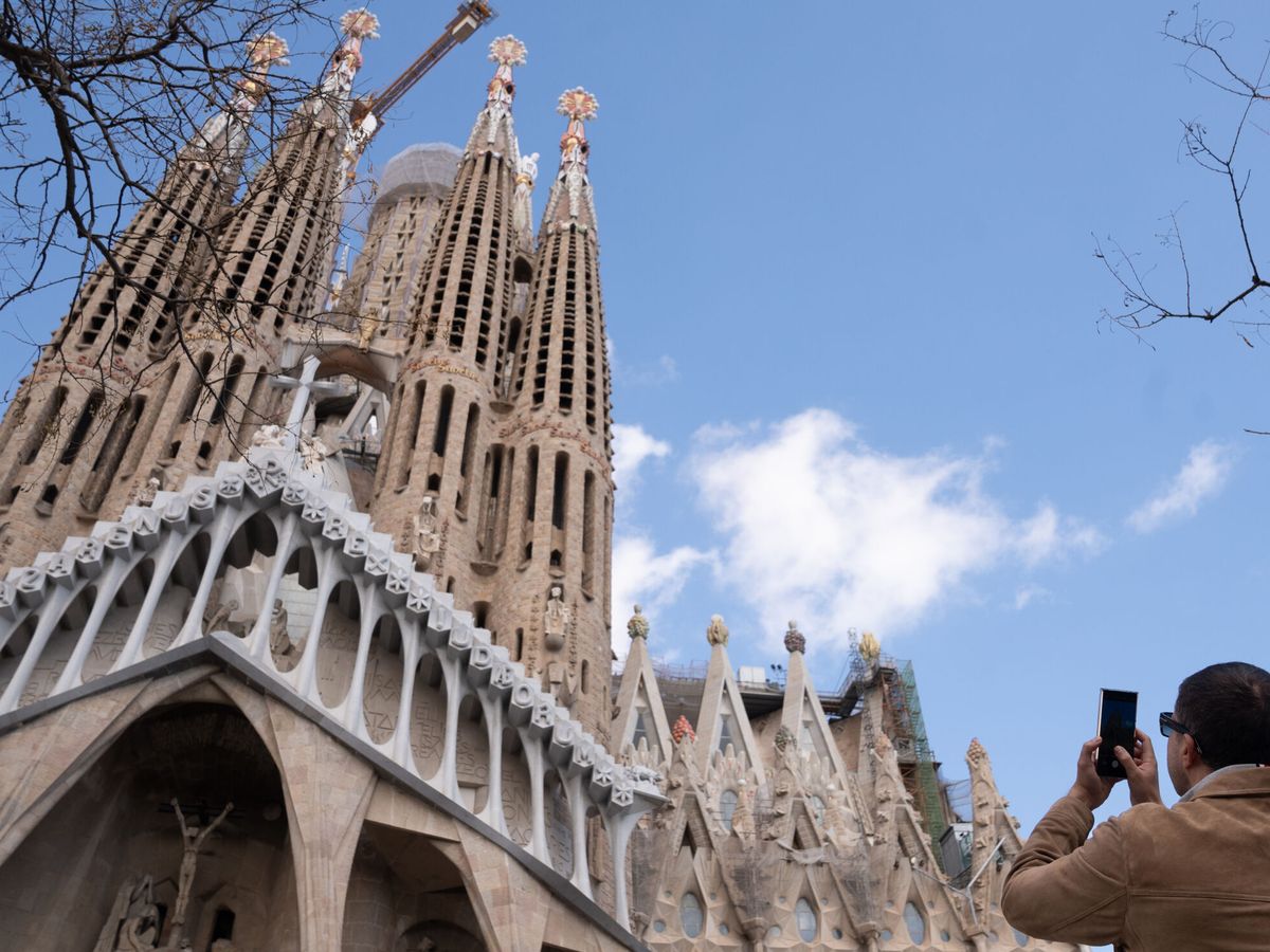Foto: La Sagrada Familia podrá visitarse gratis el próximo 22 y 23 de abril. (Europa Press/David Zorrakino)