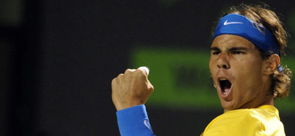 Foto: Nadal vapulea a Tsonga y se medirá en semifinales a Roddick