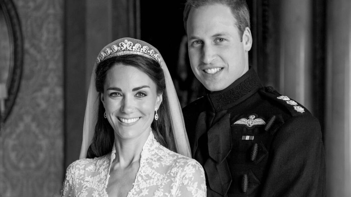 La foto inédita del príncipe Guillermo y Kate Middleton en su aniversario de boda más difícil 