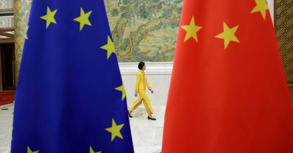 Foto: Diálogo de alto nivel UE-China en Pekín. (Reuters)