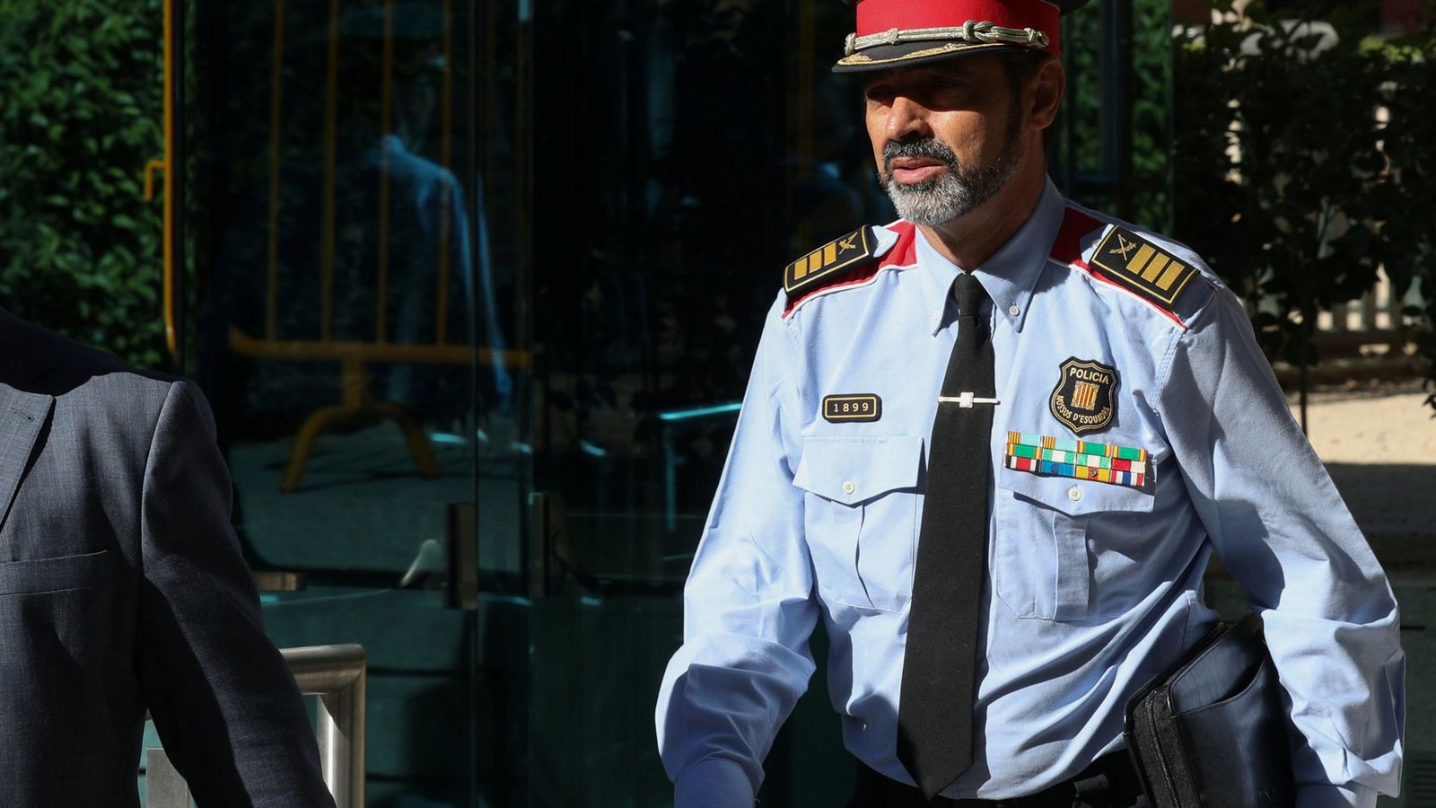 Foto: Josep Lluís Trapero, tras prestar declaración el pasado mes de octubre. (Reuters)
