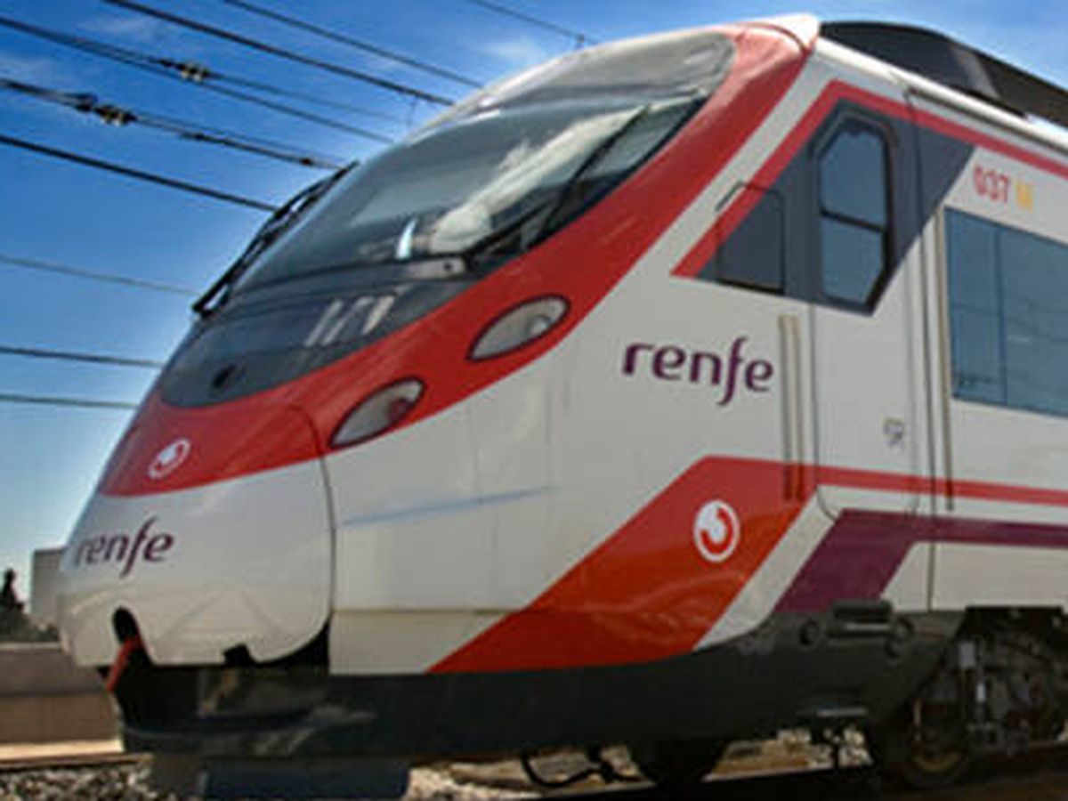 Foto: Renfe sufrirá cortes en sus líneas C2 y C7 de Cercanías. (Renfe)