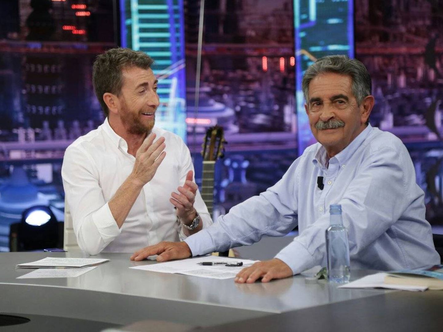 Revilla, contra Pedro Sánchez en 'El hormiguero'. (Antena 3)