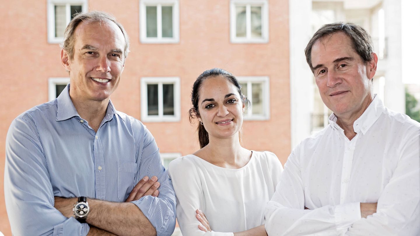Nico Goulet, Rocío Pillado y Alberto Gómez, socios de Adara Ventures. 