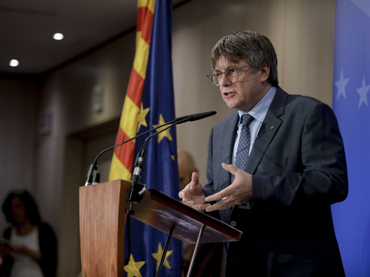 Foto: El eurodiputado de Jxcat Carles Puigdemont. (EFE/Pablo Garrigos)