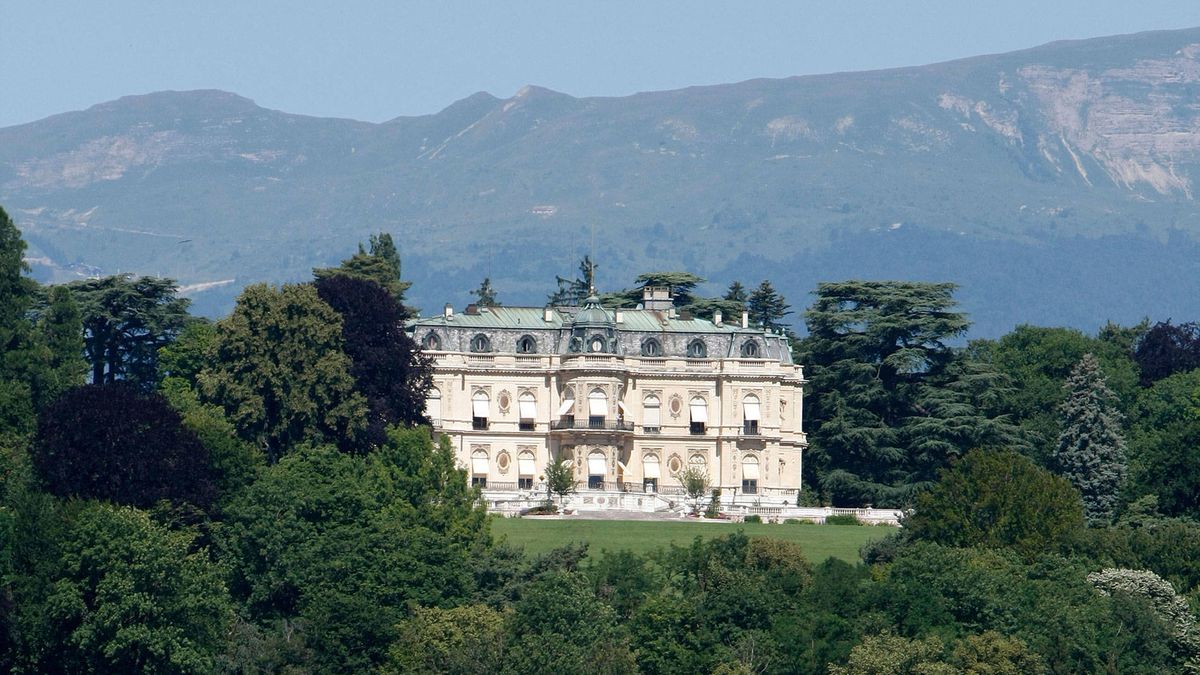 El fabuloso Château de Pregny, la herencia del fallecido barón de Rothschild, tiene trampa