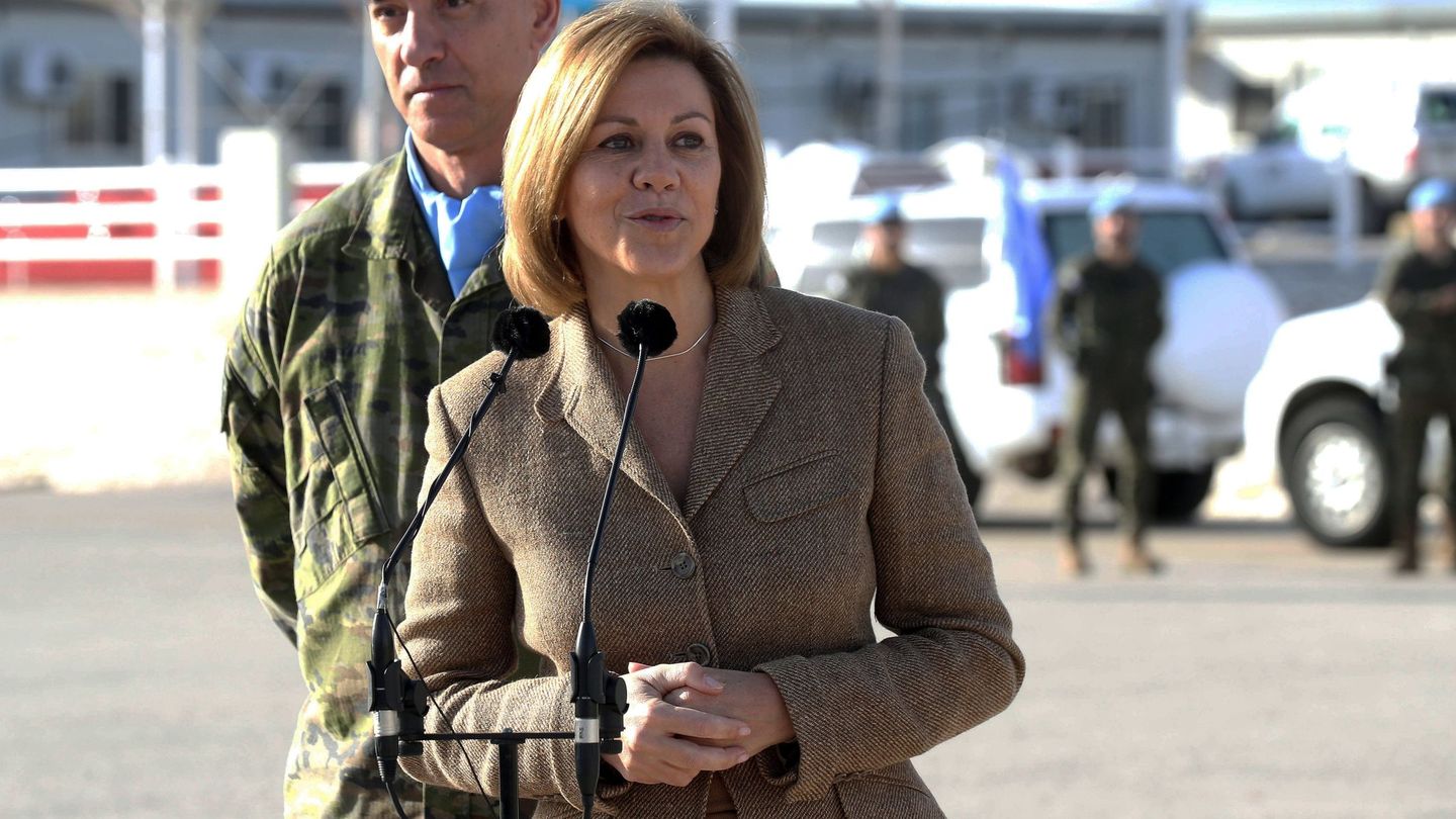La ministra de Defensa, María Dolores de Cospedal. (EFE)