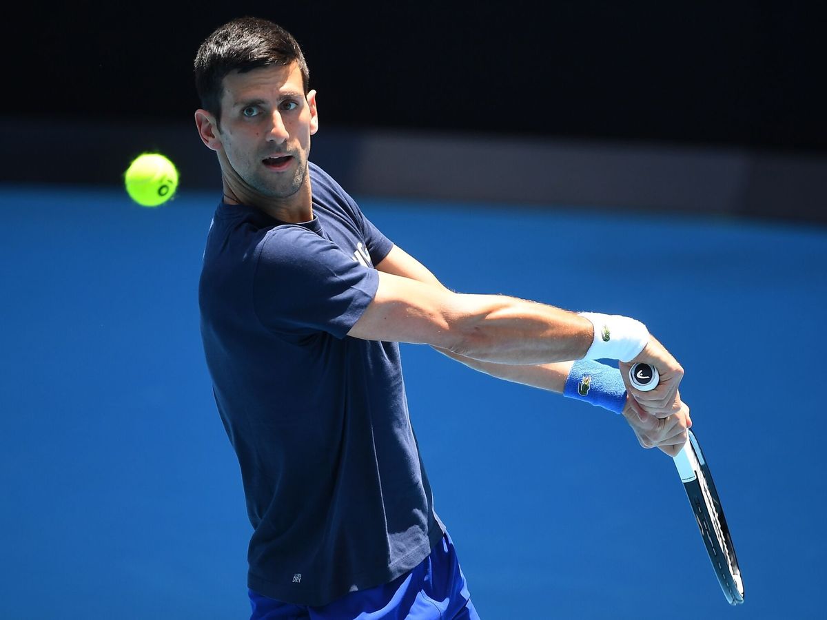 Foto: Novak Djokovic. (EFE/EPA/James Ross)
