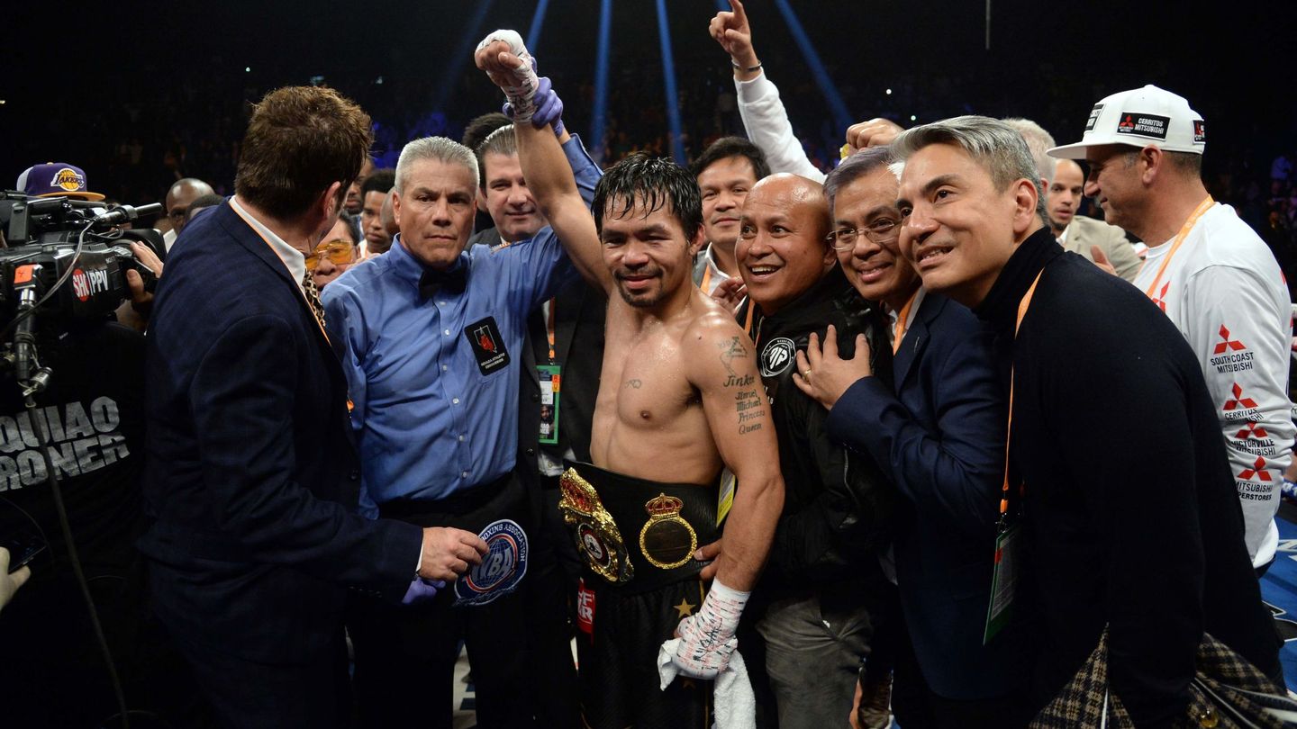 Manny Pacquiao quiere la revancha ante Floyd Mayweather. (USA Today Sports)