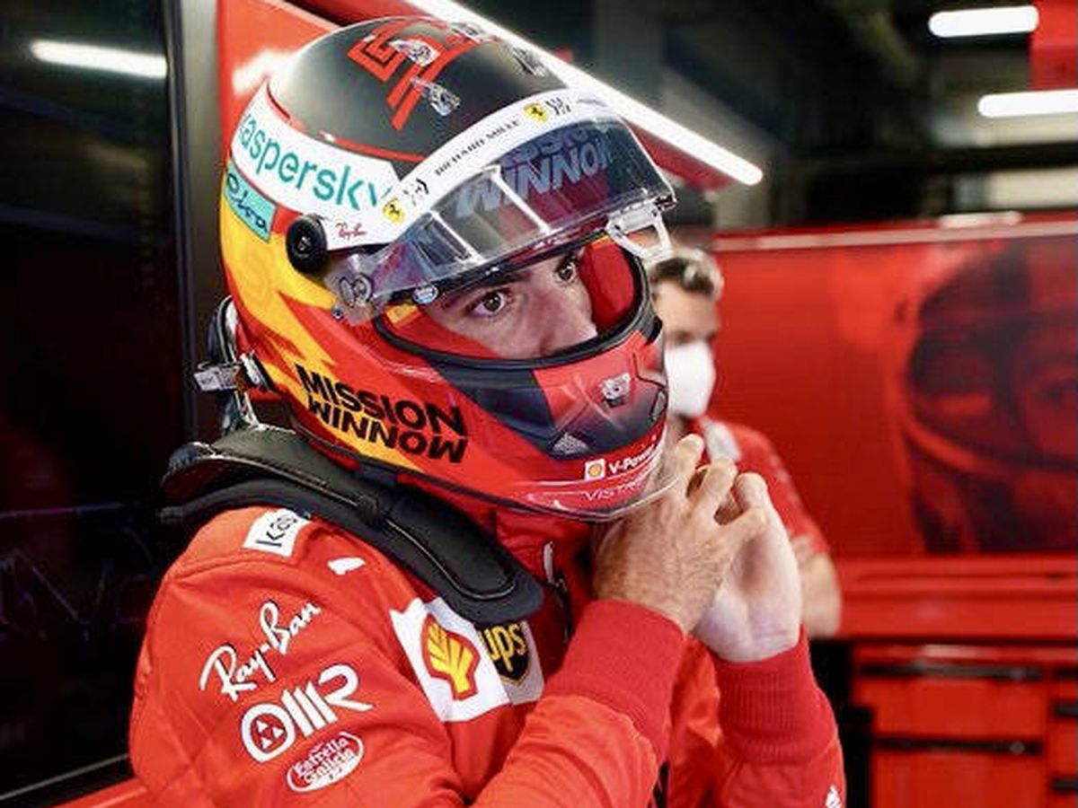 Foto: Sainz saldrá desde la sexta posición, aunque se muestra más cauto para la carrera