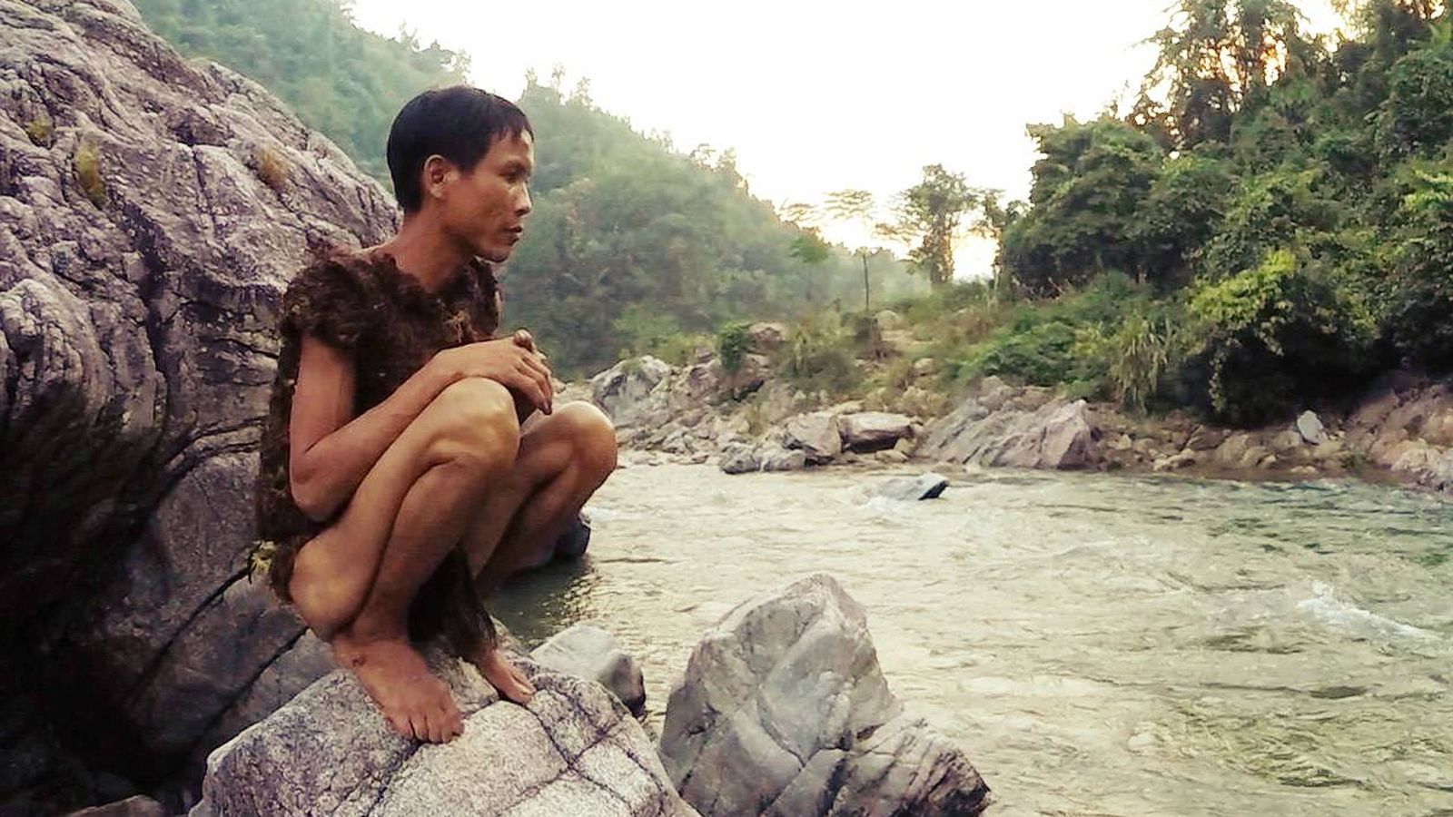Foto: Ho Van Lang durante su regreso a la selva (A. Cerezo)