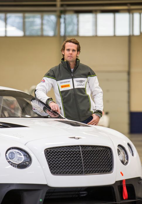 Foto: Andy Soucek, piloto oficial de Bentley.