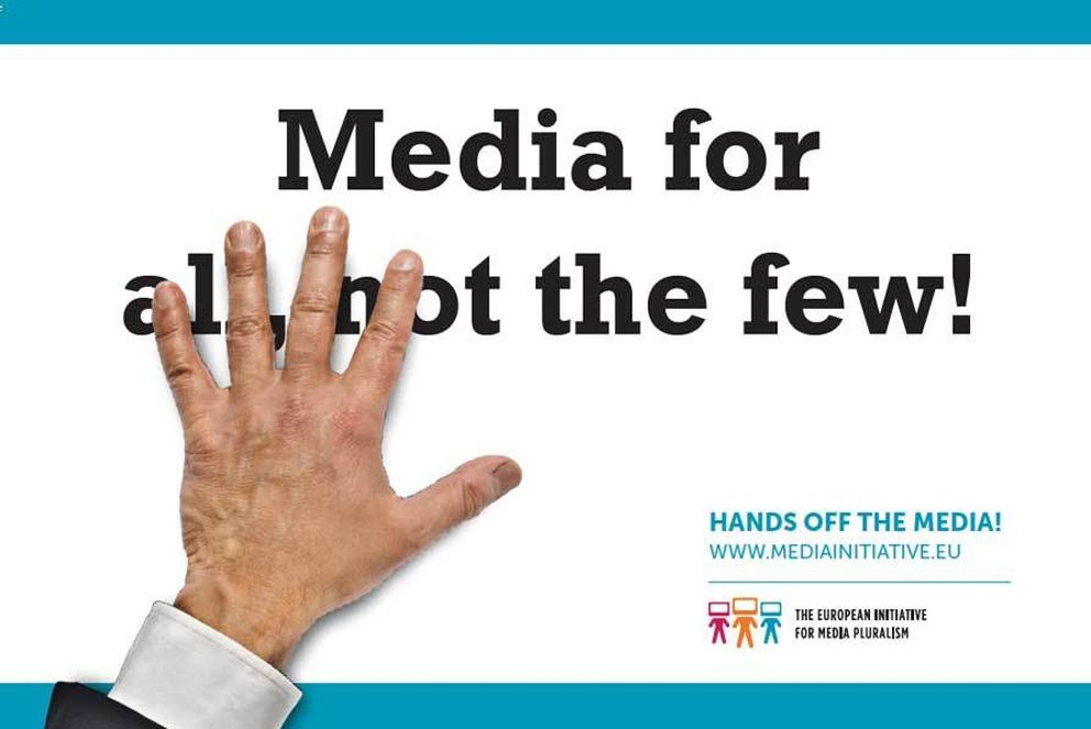 Cartel de The European Initiative for Media Pluralism