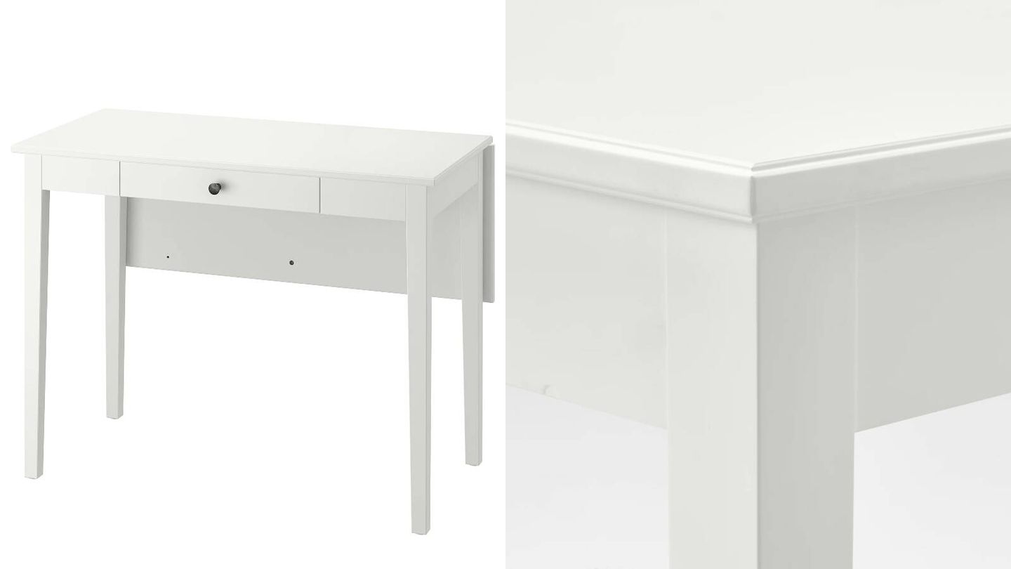¿Comedor o despacho? Con el mueble de Ikea no tendrás que elegir. (Cortesía)