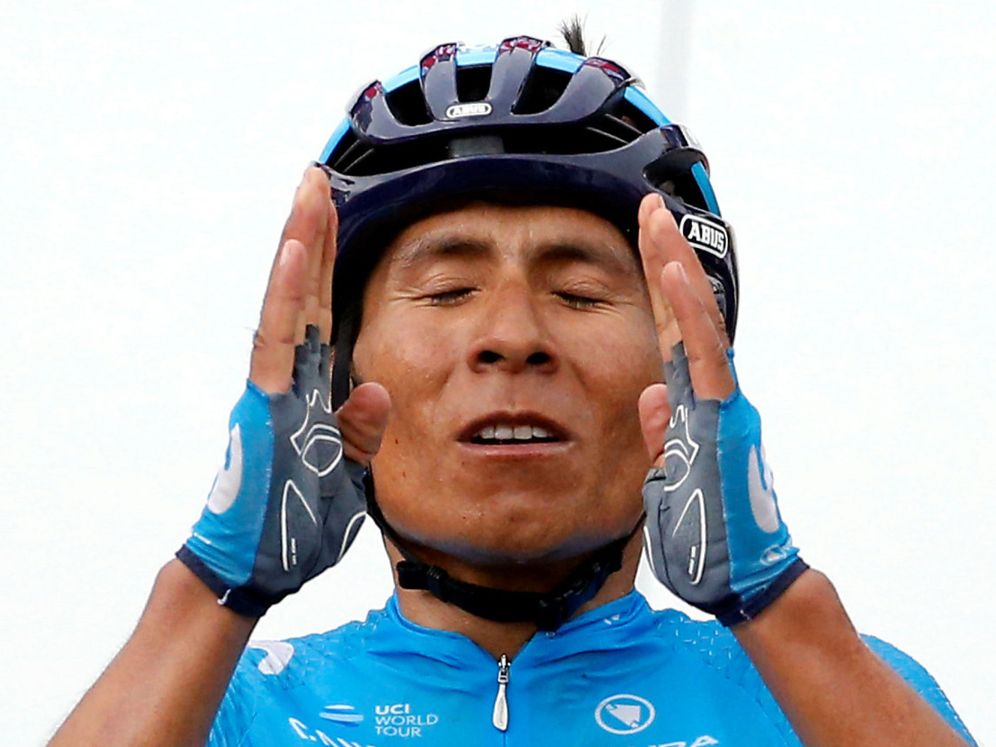 Foto: Nairo Quintana, con el maillot de Movistar el pasado 2018. (Reuters)