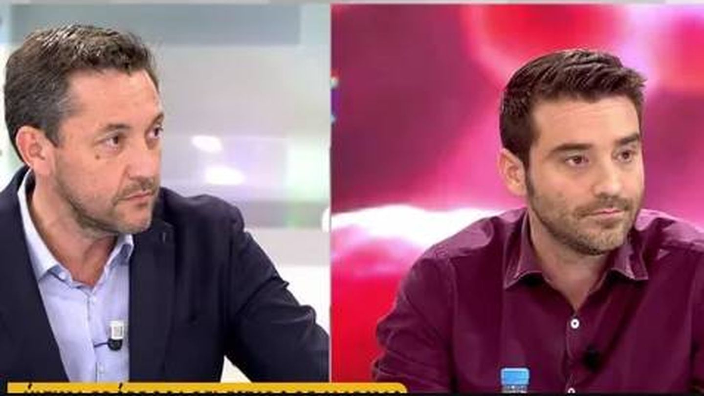 Javier Ruiz y Javier Negre, en 'Ya es mediodía'. (Telecinco)
