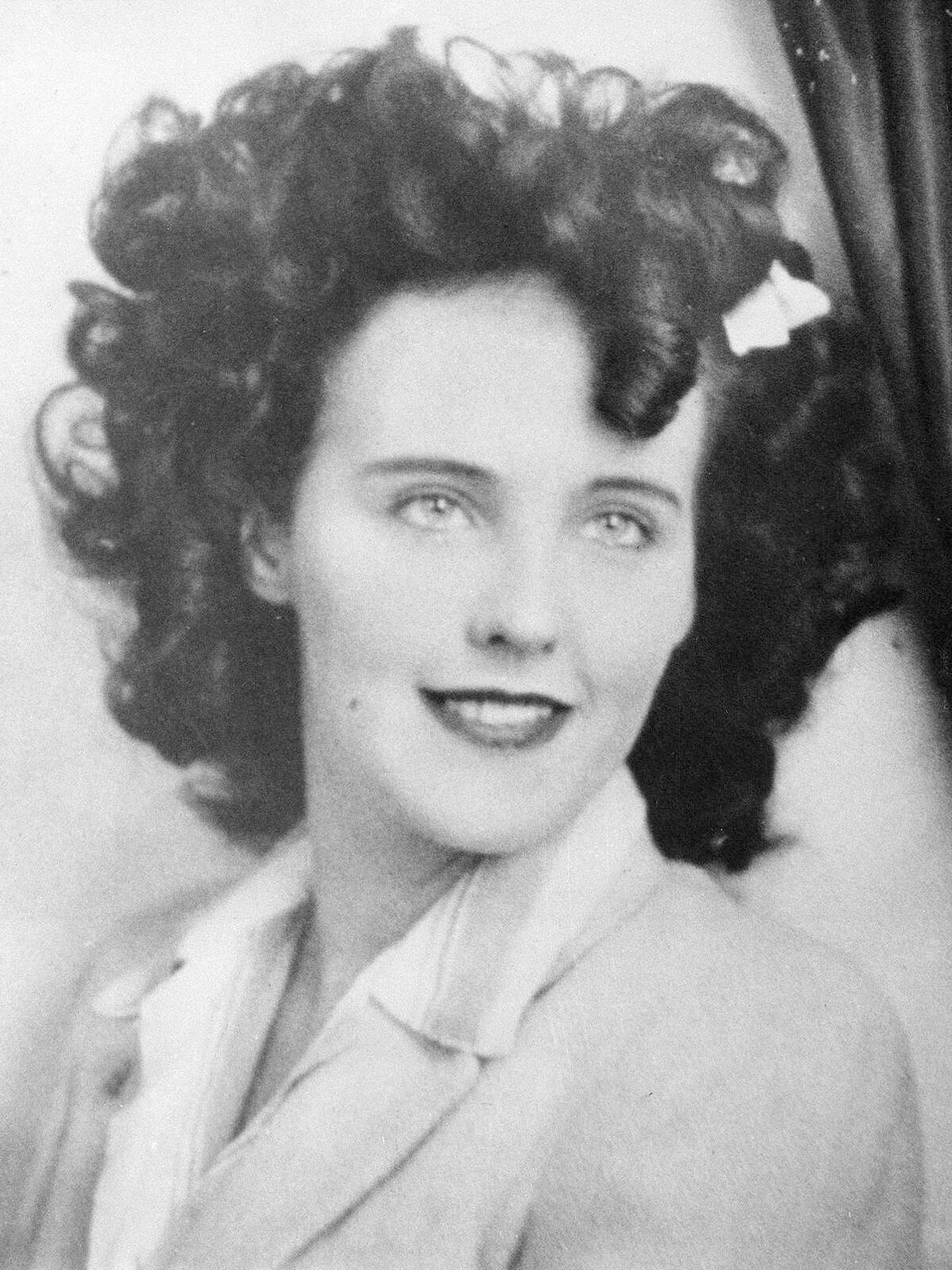 Elizabeth Short en 1947. (Wikipedia/Los Angeles Police Department)