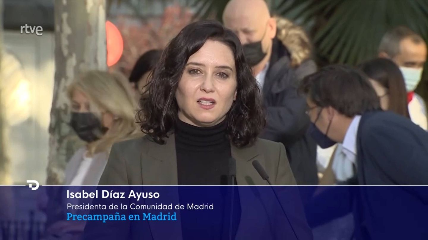Isabel Díaz Ayuso, candidata del PP a la presidencia de Madrid. (TVE)