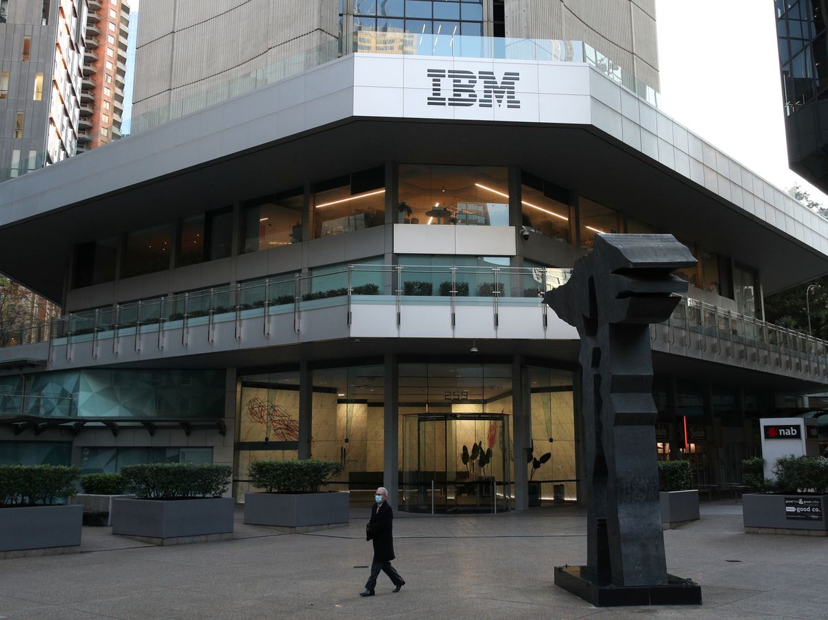 Foto: Logo de IBM (Reuters)