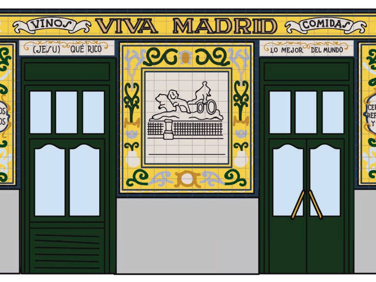 Foto: Viva Madrid. Fotografía del libro 'Comercios y restaurantes centenarios'