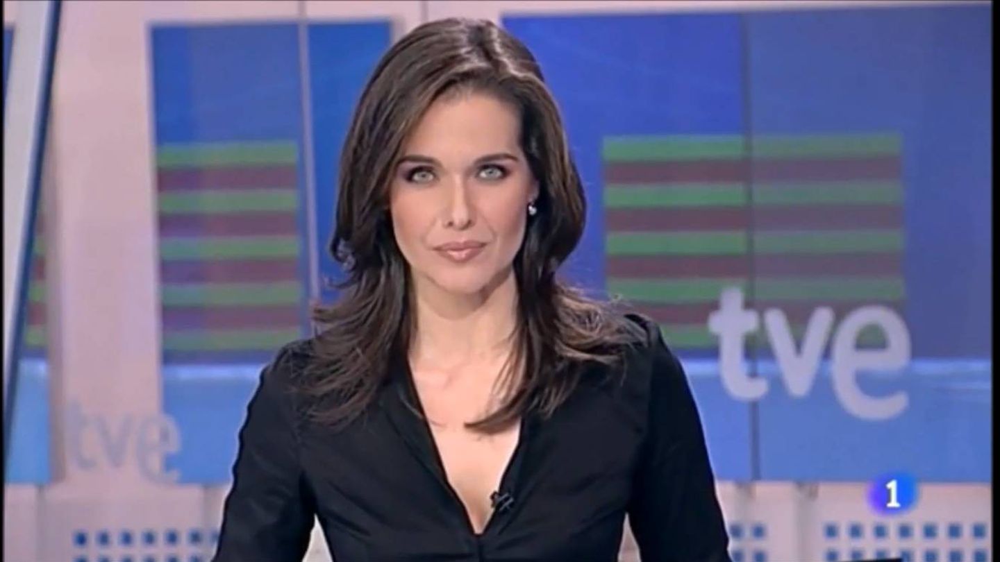 Raquel Martínez, en 'El Telediario' de TVE
