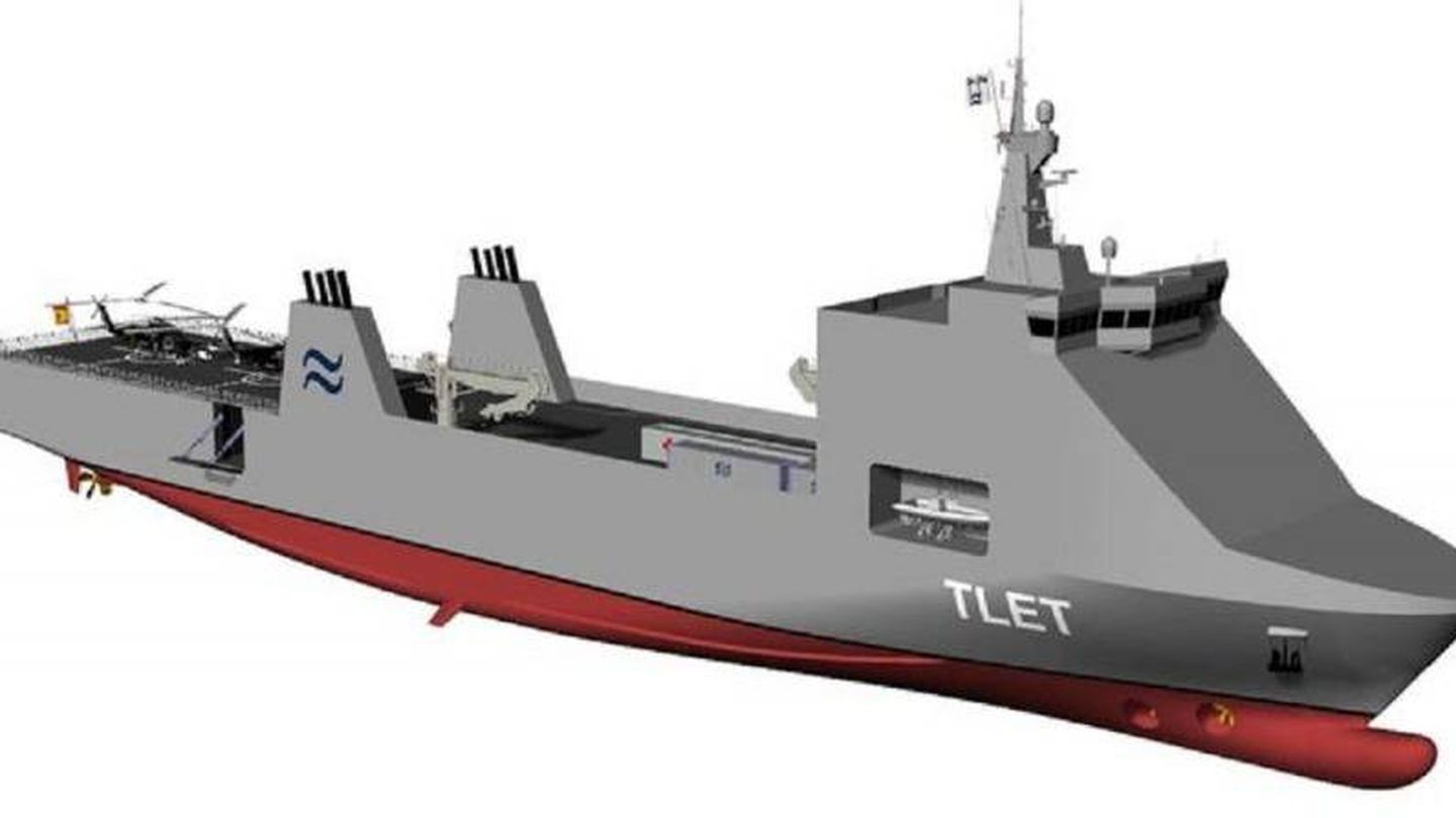 Proyecto del buque TLET.