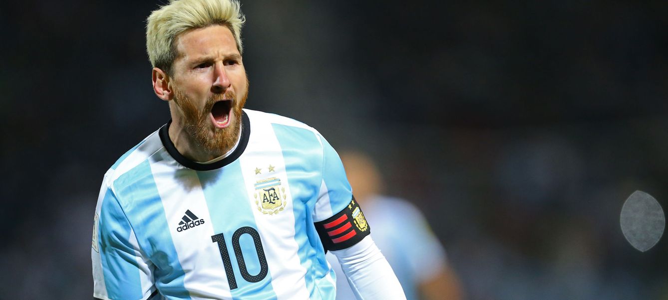 Messi dio el triunfo a Argentina sobre Uruguay con un solitario gol (EFE)