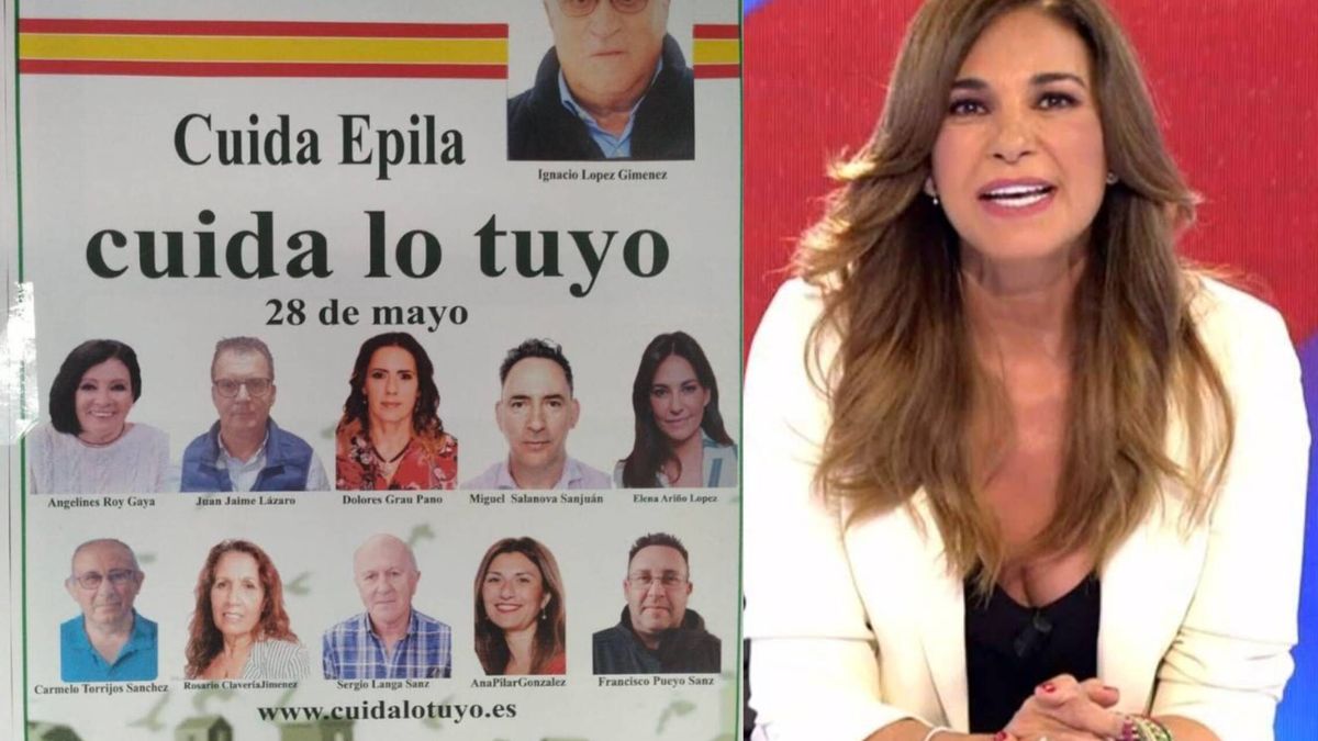 Vox confunde a una candidata a las elecciones con la presentadora Mariló Montero en un cartel electoral