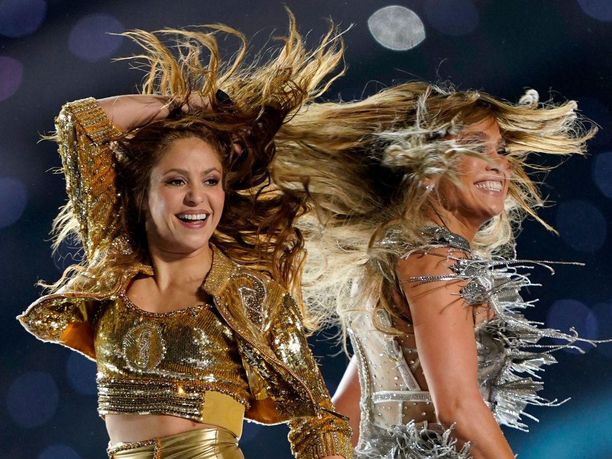 Foto: Shakira y JLo, en 2020. (Reuters)