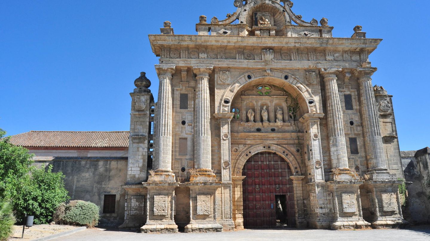 Portada de la Cartuja de Jerez de la Frontera. (Wikimedia)