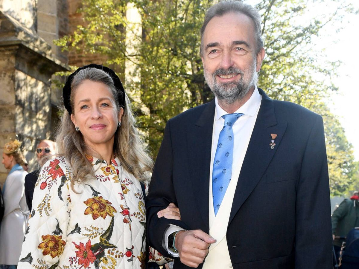 Foto: Carlos de Habsburgo con su nueva esposa, Christian Reid, en una imagen de archivo de 2021. (Cordon Press/Frank Rol)