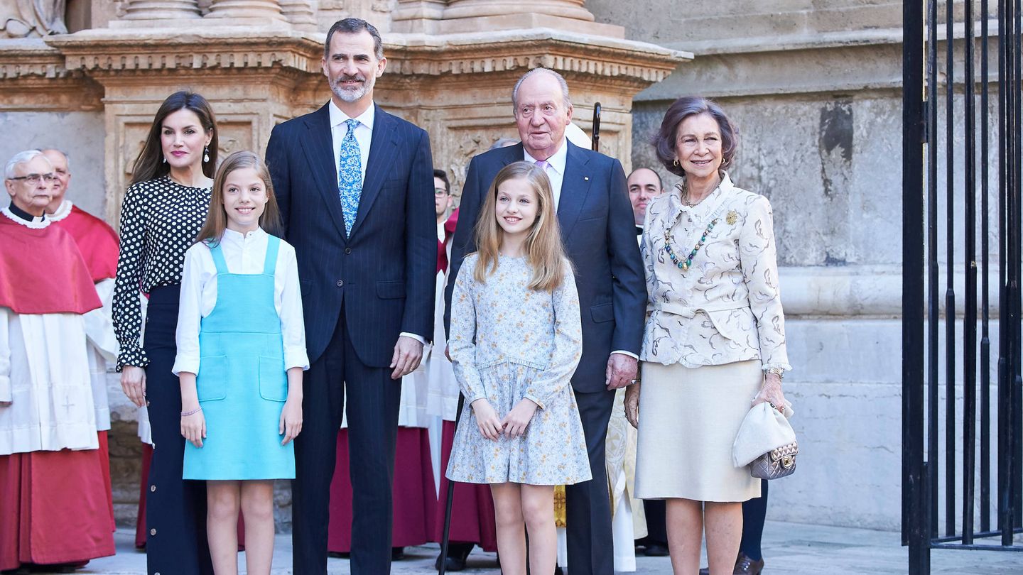La Familia Real al completo. (Reuters)
