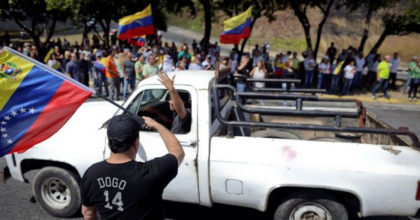Foto: Protestas en contra de Nicolás Maduro. (Reuters)