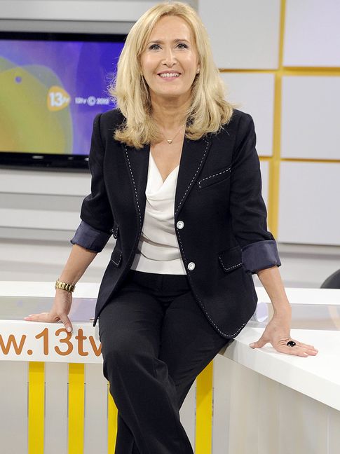 La periodista en una imagen promocional de '13 tv' (Gtres)