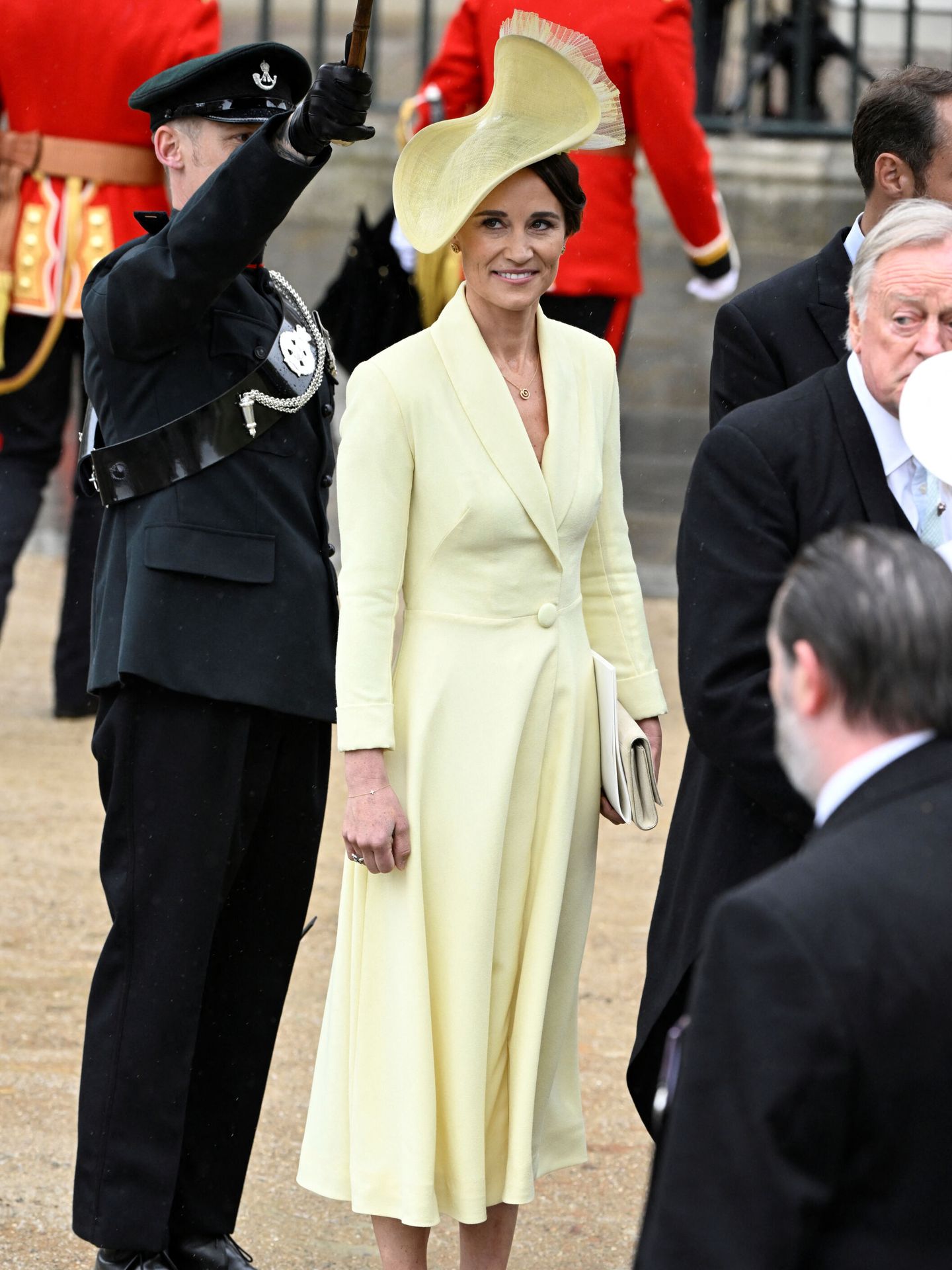 Pippa Middleton, en la coronación de Carlos III. (Reuters)