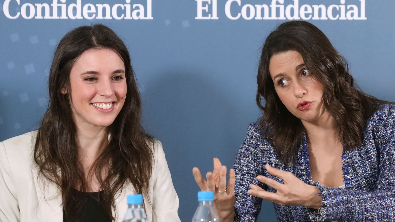 Foto: Irene Montero e Inés Arrimadas, en el debate. (EFE)