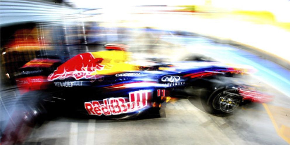 Foto: Red Bull, ni está ni se le espera sin su "juguete"... para la calificación