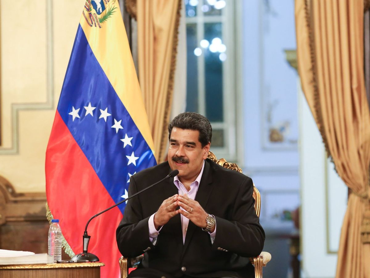 Foto: Fotografía cedida por prensa de Miraflores que muestra al presidente de Venezuela, Nicolás Maduro. (EFE)